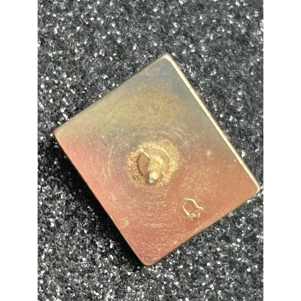 Vintage Hickok Cameo Cufflinks Tie Tack‎ Set Gold Tone Roman Intaglio Mens
